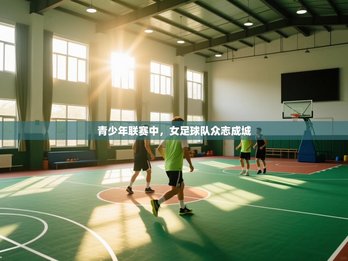 青少年联赛中，女足球队众志成城  第1张