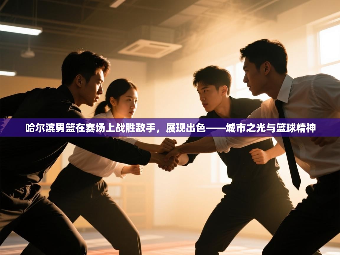 哈尔滨男篮在赛场上战胜敌手,展现出色——城市之光与篮球精神 第1张